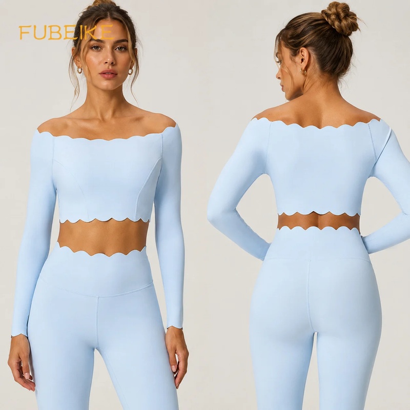Lace Long Sleeve Top Compressi - Pilates Yoga One ulasan dan harga