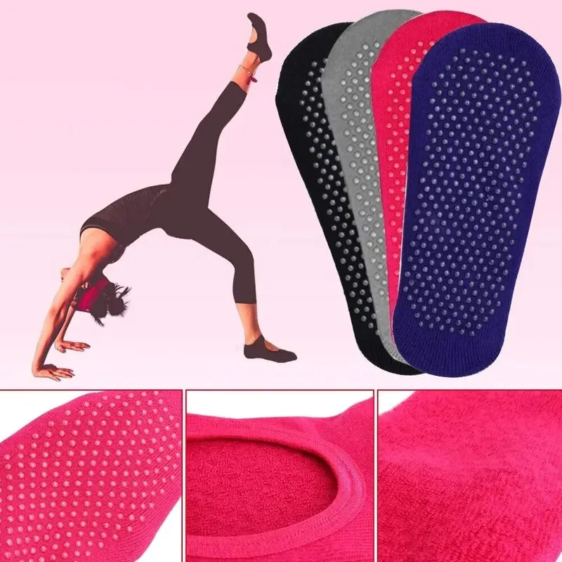 1-3pairs Backless Non-slip Fit - Pilate Yoga Workout ulasan dan harga