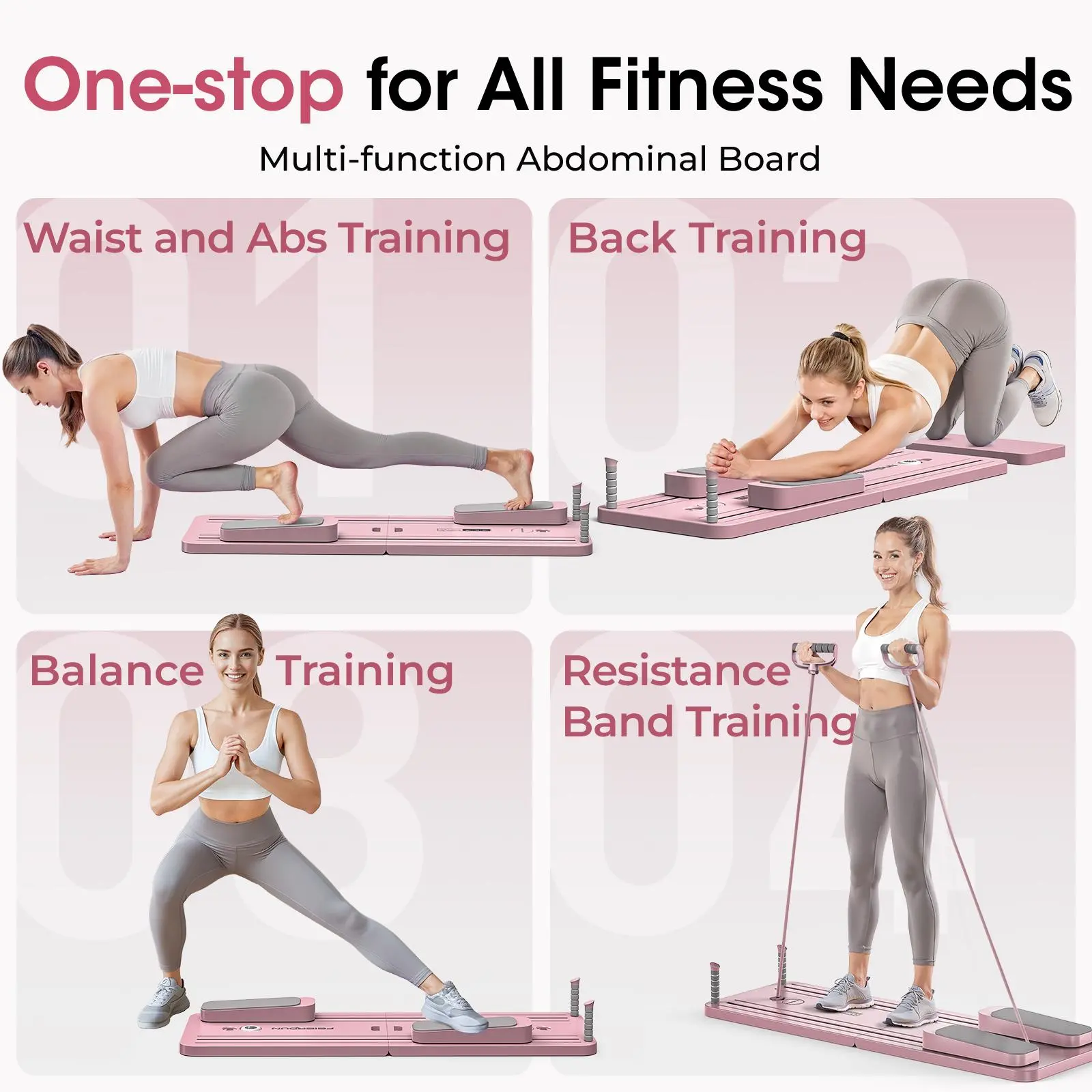 Foldable Pilates Board Multifu - Pilate Yoga Workout ulasan dan harga