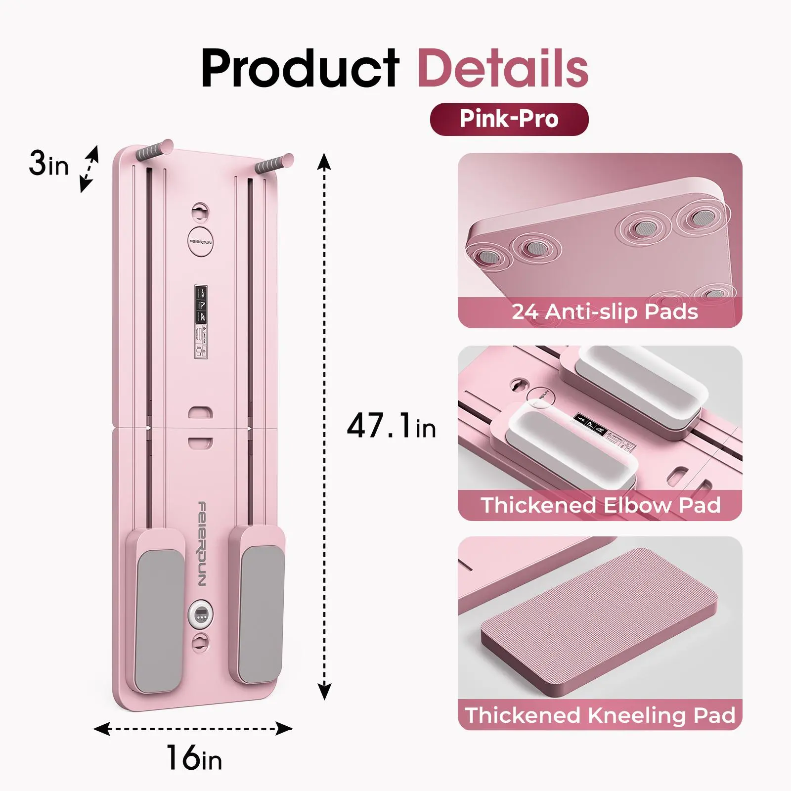 Foldable Pilates Board Multifu - Pilate Yoga Workout ulasan dan harga